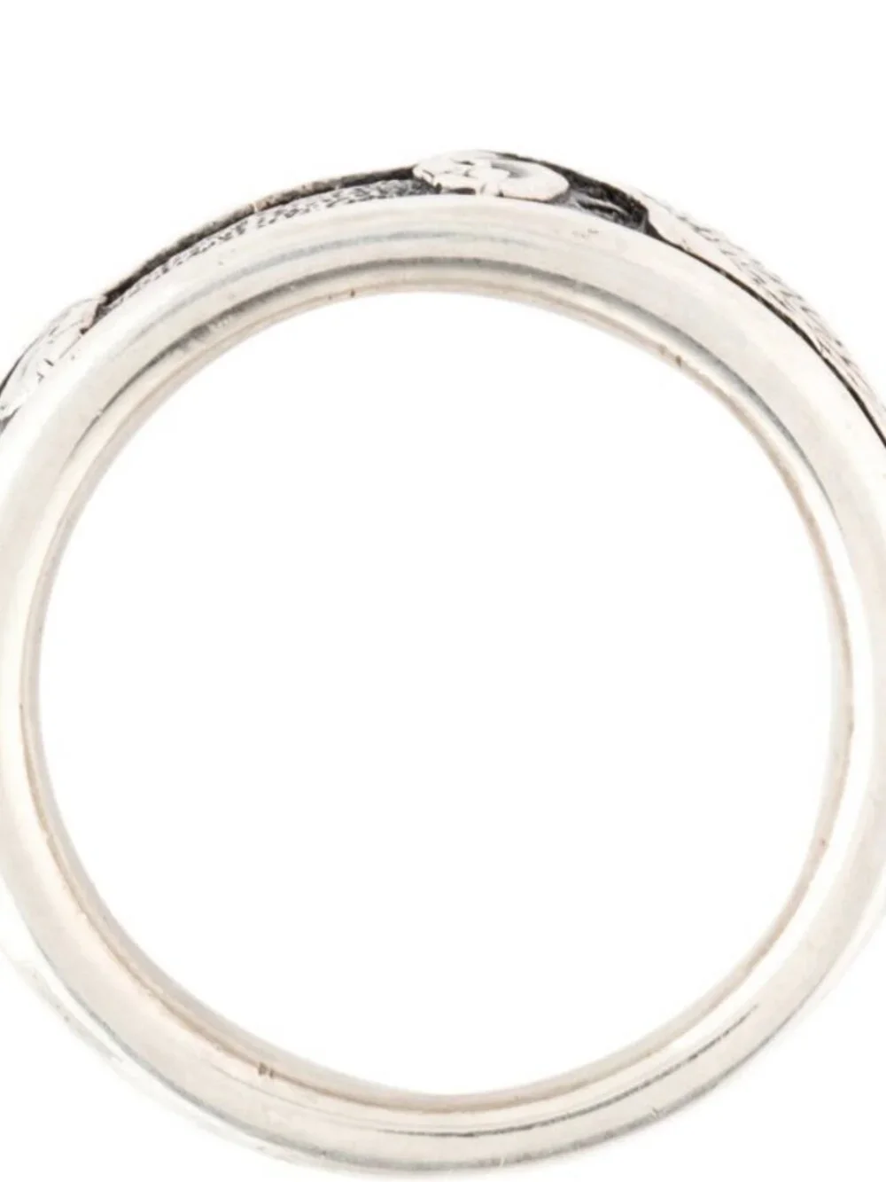 DAVID YURMAN STERLING SILVER 925 PETRVS GRIFFIN BAND RING